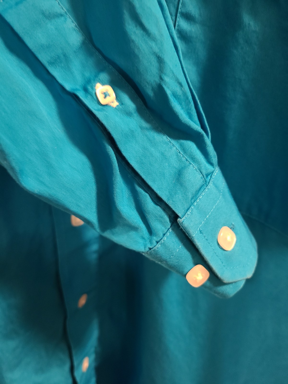 Mens Cinch Solid Classic Fit Button-Down Western … - image 4