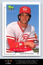 1991 Classic Best BASEBALL #369 K. C. Gillum