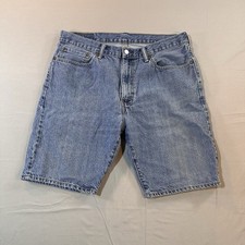 Levi's 505 Denim Shorts, Medium Wash, Size 36 , 9.5 in inseam