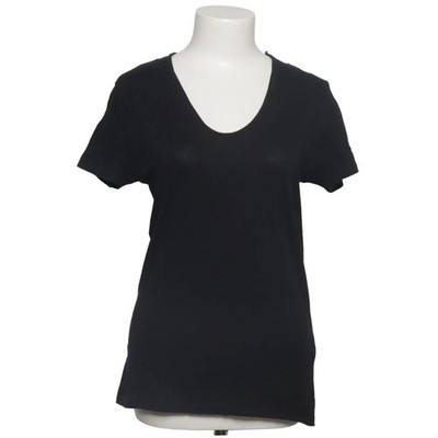 Zara, T-shirt, Größe: M, Schwarz, Einfarbig, Damen #7mg