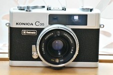 KONICA C35 Flashmatic film camera Konica Minolta Used Japan