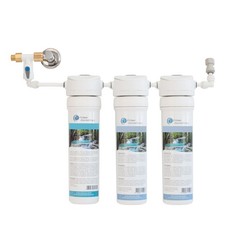 Wasserfiltersystem Haupt- & 2 Erweiterungsfilterstufen AA Inline (dreistufig)