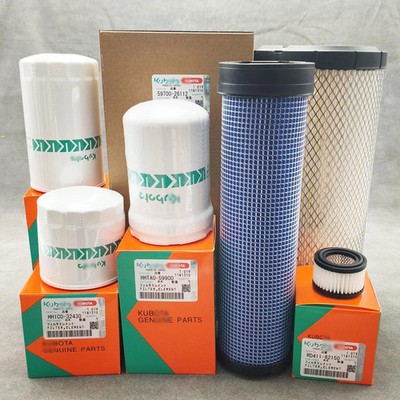 Complete Filter Service Kit for Kubota SVL97-2 Track Skid Steers