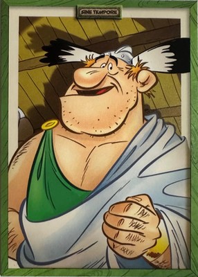 Panini ASTERIX SINE TEMPORE Person ELPIUBELGALIX Card #27