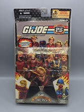 GI JOE 25th Anniversary Comic Pack Crimson Guard & Scarred Cobra Officer 2 Pack