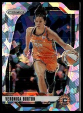 2024 WNBA Panini Prizm #35 Veronica Burton Ice Prizms