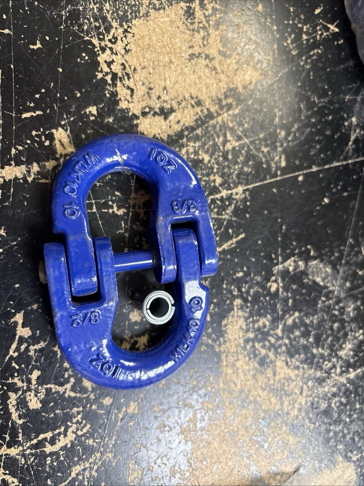 Enlace de acoplamiento PEERLESS 8453210 3/8 V10 WLK10, grado 100 - AZUL Foto 2 de 3