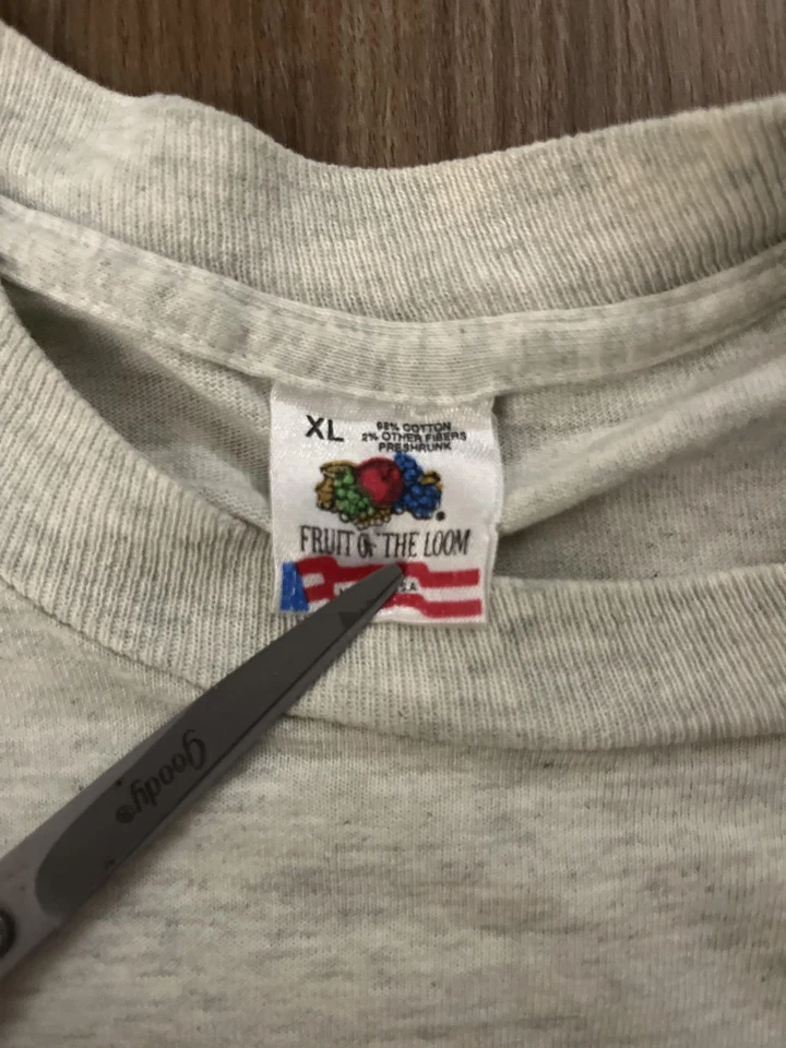 Camisa De Colección Toronto Blue Jays Para Hombres XL Gris MLB Béisbol 1992 Serie Mundial Años 90 Foto 3 de 4