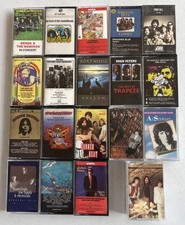 20x Cassette Tape Lot Rock  Roll Various Artists Rare Vintage