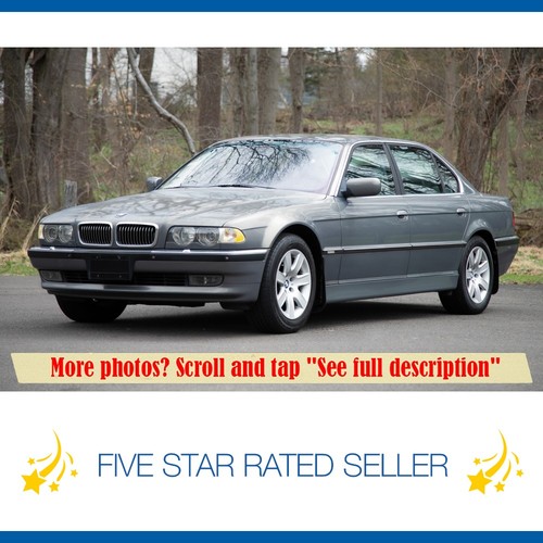2001 BMW 740il 740iL Long Super Low 66K mi e38 50+ pix CARFAX WE SHIP