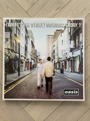Oasis (What's the Story?) Morning Glory Vinyl LP 1995 MPO Press CREP 189