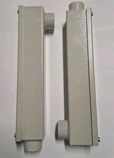 Lot (2)-Eaton PPBPS12100TB Pull Box  12"X1"NPT 90 Degree LB Steel W/Lid & Gasket