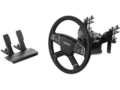 MOZA Racing RS071 Truck Driving Simulator Bundle R5 Base 400mm Wheel SR-P Lite