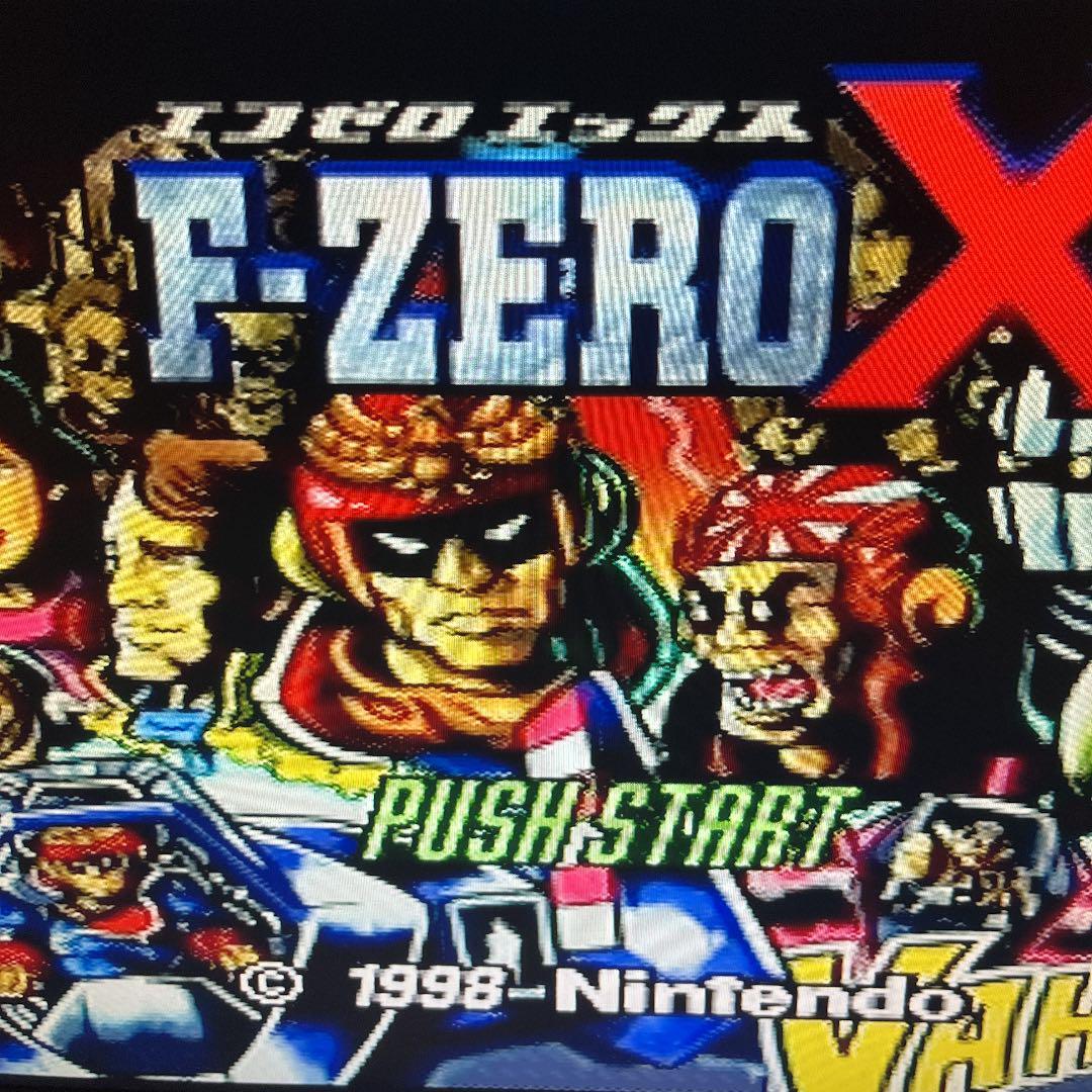 F-ZERO X Nintendo64専用ソフト 中古 箱説明書付き Nintendo F-ZERO X w/Box and Manual | Nintendo 64 N64 | Car