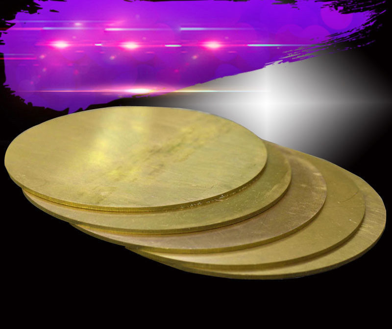 Disques Pleins En Laiton H62 - Diamètre 50 à 200 Mm, épaisseur 0.8 à 3 Mm, Pour Bricolage Et Création