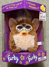 New Electronic FURBY 1999 Coffee Generation 4 sealed box 70-800 Brown Eyes MISB