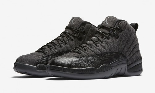 grey wool jordan 12