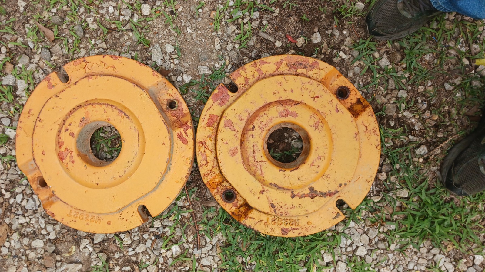 John Deere Model 40420 Rear Wheel Weights eBay