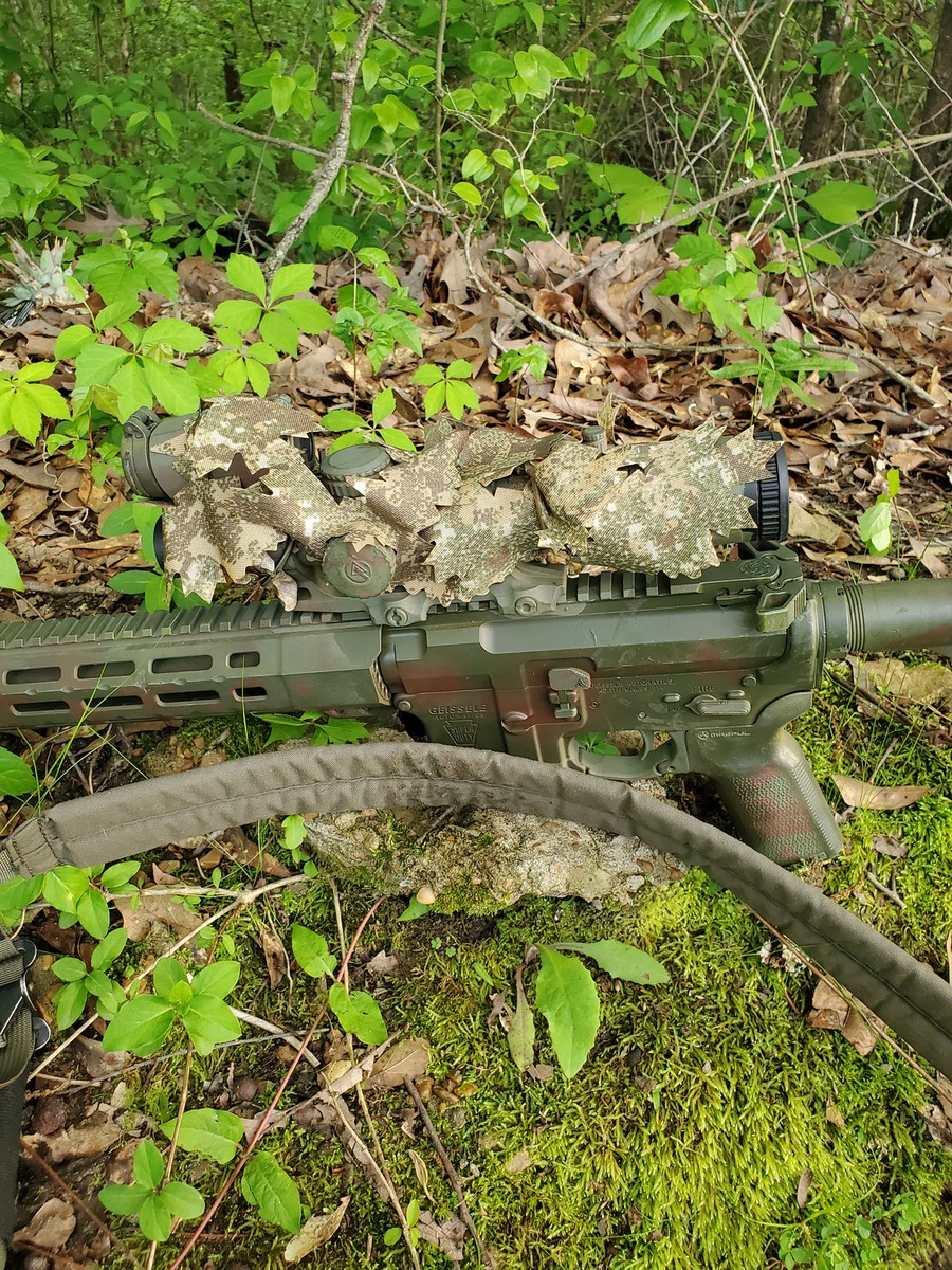 Scope Scrim (Camo Cover Sniper Ghillie Netting Tactical