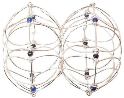 Mandala aus Indien, 2 Größen, wahlweise 9,5 cm oder 12,5 cm, Geschenkidee