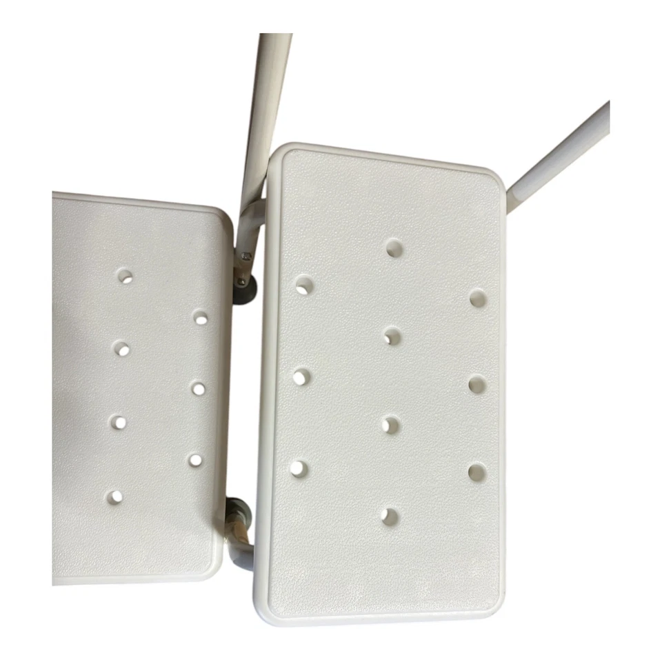 Taburete Doble Paso con Barandilla Resistente 2 Pasos Antideslizante Baño Dormitorio Personas Mayores Foto 3 de 4