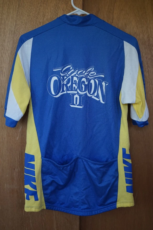Vintage Nike "Gray Label" Cycle Oregon II Men's Small Cycling Jersey S90912 LU - Image 2 of 4