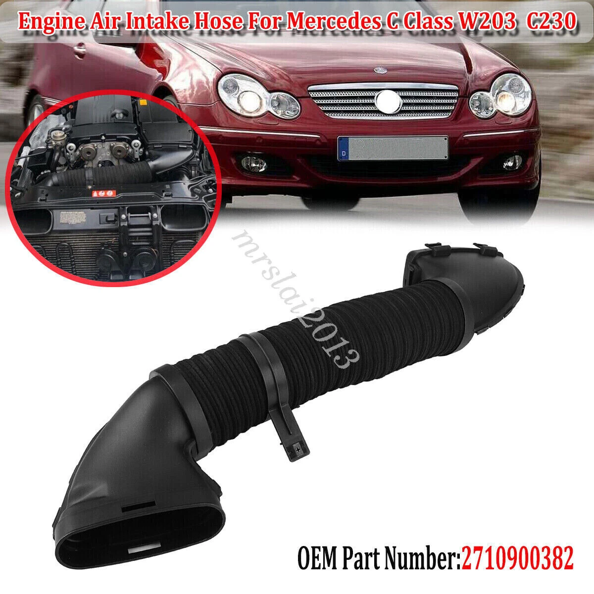 Mercedes w203 air intake hose deals