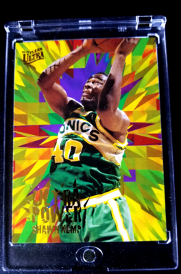 rare shawn kemp cards Amazon.com: 1993-94 Fleer Ultra Shawn Kemp Sonics Basketball Card #178 :  Collectibles & Fine Art