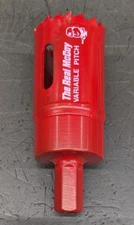 MK Morse Real McCoy Hole Saw TA205 32mm Built-In Arbor Bi-Metal USA