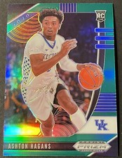 2020 Prizm Draft Picks ASHTON HAGANS Green Prizm Rookie Card RC #79