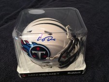Corey Davis Autographed Signed Titans Mini Speed Helmet - PSA