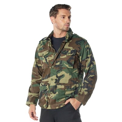 Fashion Woodland Camo Anorak Fashion Army Camo Jacket Mens Mens