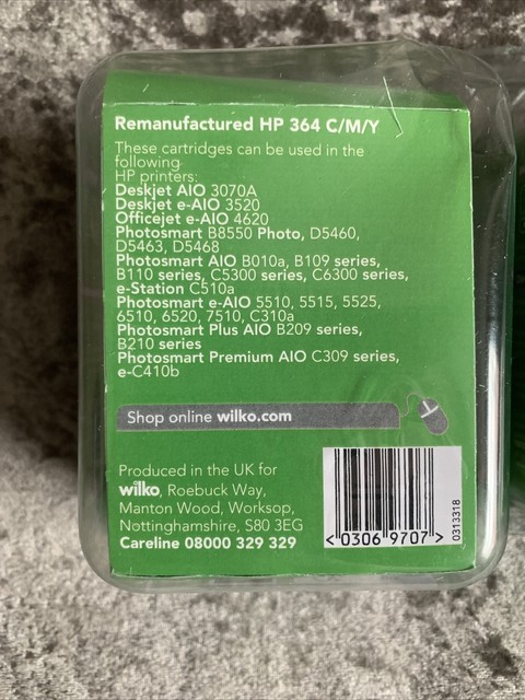 wilko 302 hp ink