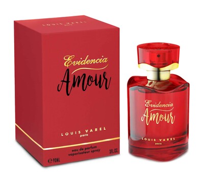 Evidencia Amour by Louis Varel 90ml EDP Spray - Free Express Shipping