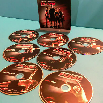 LES MILLS BODYPUMP DVD 11枚セット Les Mills ~ PUMP ~ Replacement DVD ~ (11) Discs to choose from
