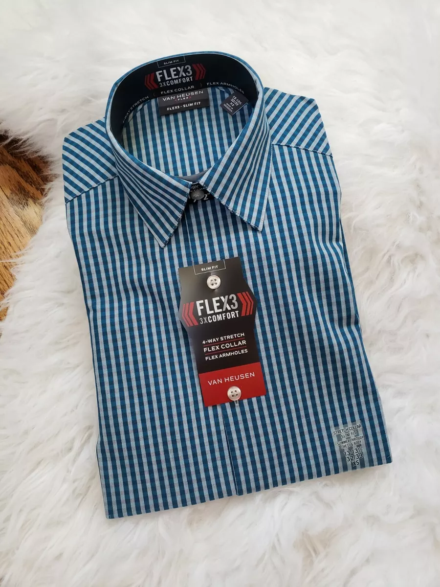 Van heusen clearance flex slim fit