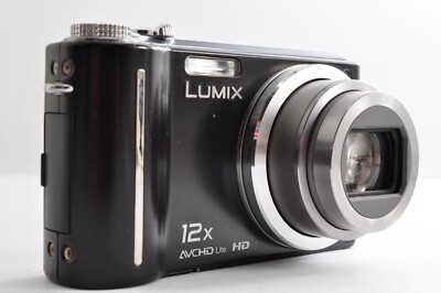 Panasonic Lumix DMC-TZ7 Black 10.1MP Japanese Only [Exc+5