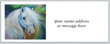 Personalized Address labels Western Horse painting  (bx 36)