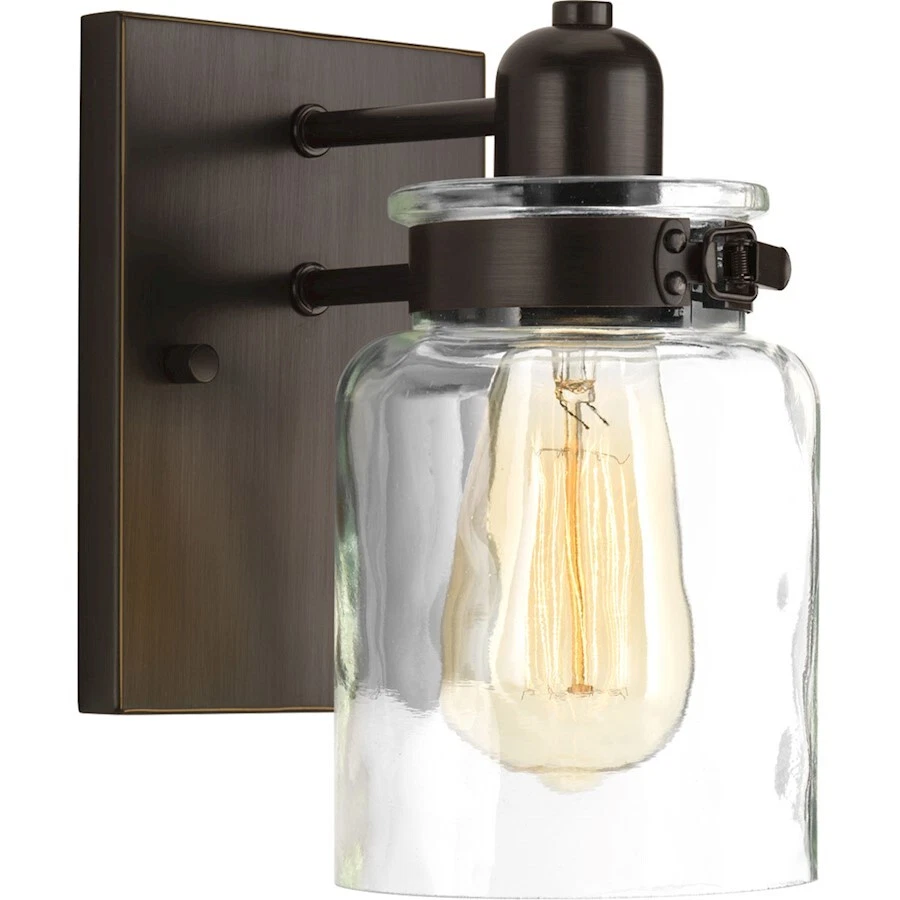 Progress Lighting Calhoun 1 Light Bath Vanity in Antique Bronze P300045 020