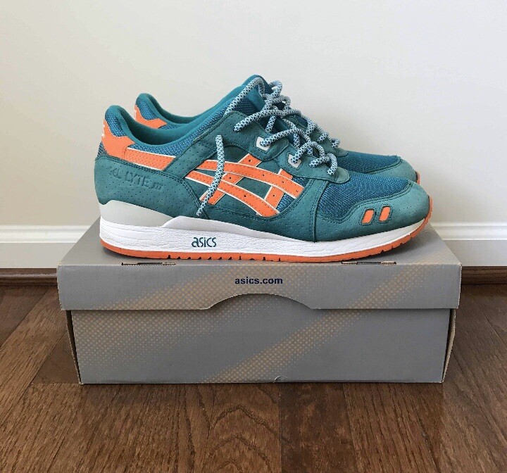 asics gel lyte iii salmon
