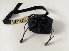 Iconique sac ceinture MOSCHINO logo Vintage Bags 1990's