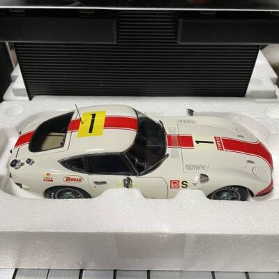 自動車 Autoart TOYOTA 2000 GT 24HRS FUJI 1967 AUTOART 86716 Scale 1/18 | TOYOTA 2000GT DENSO N 2 24h HRS