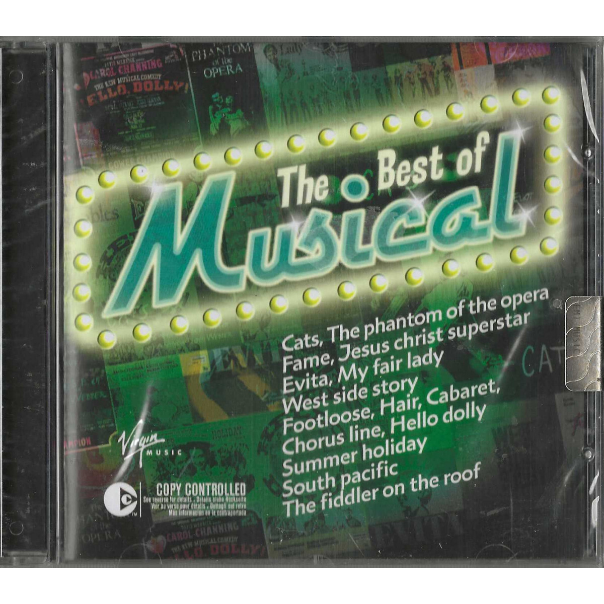 Various CD The Best of Musical / Virgin – 0724357845427 Sealed