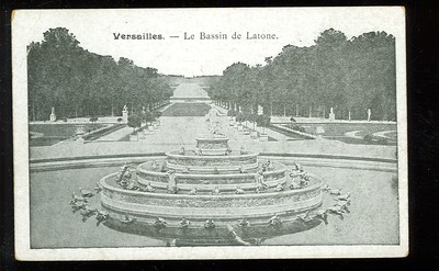 France, Versailles, Le Bassin de Latone (unposted Vintage(FountainA616