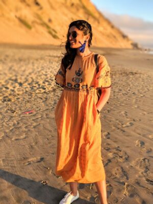 dress shirts embroidered Millie Embroidered Linen Shirt main image 1