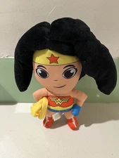 DC Comics DC Super Friends CUTE BIG HEADED WONDER WOMAN 11" Plush STUFFED
