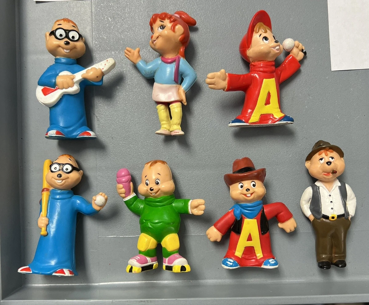 Alvin Chipmunk Vintage Toys Lot 11 Figures Simon Theodore, 48% OFF