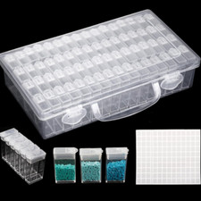 64 Grids 5D Diamond Painting Box Storage Containers Diamond Art DIY Accessories