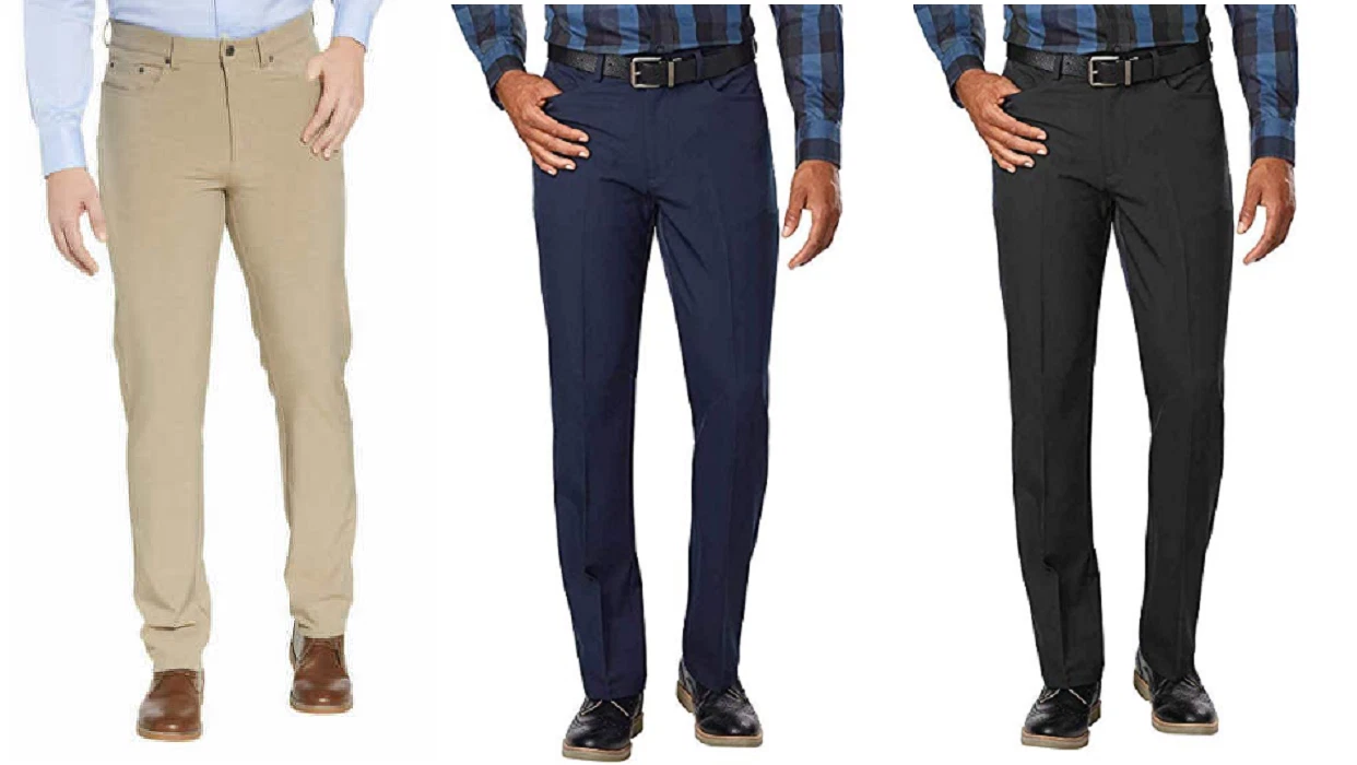 Greg Norman Men's Ultimate 5-Pocket Stretch Performance Pant
Opens in a new window or tab
