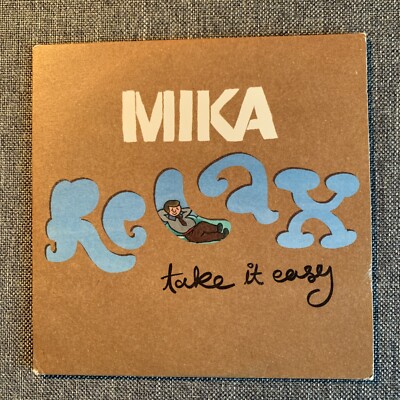 Mika Relax Take It Easy Cd Maxi Tasche Karton UK Englisch 2006 gebraucht
